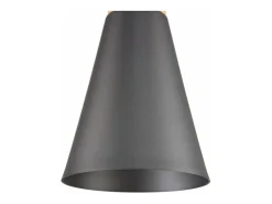 Maytoni Lámpara Suspendida-Bicones Lámpara Colgante Techo Dome , 1 Luz, E27 Gris
