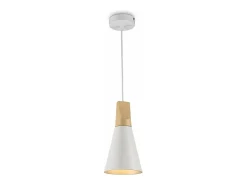 Maytoni Bicones Lámpara Colgante Techo Dome , 1 Luz, E27 Blanco