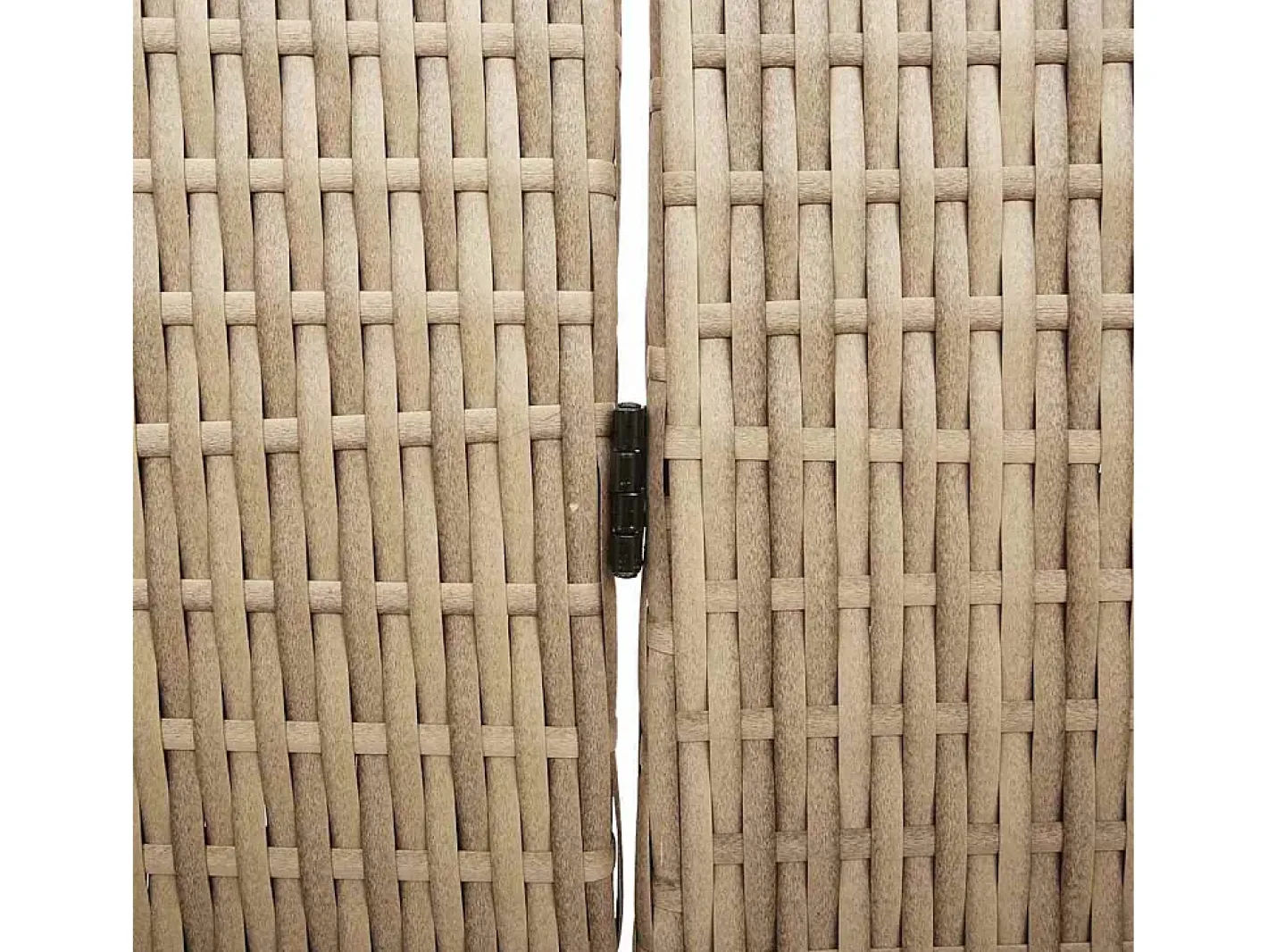 New Biombo 242 x 180 cm. polirratán Beige