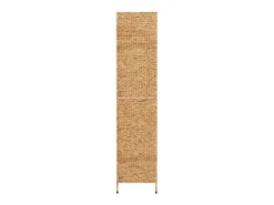 Biombo-Biombo de 4 paneles jacinto de agua 163x180 cm ES492174 Marru00f3n