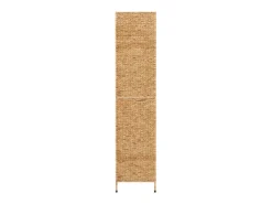Biombo de 3 paneles jacinto de agua 122x180 cm ES915782 Marru00f3n Best