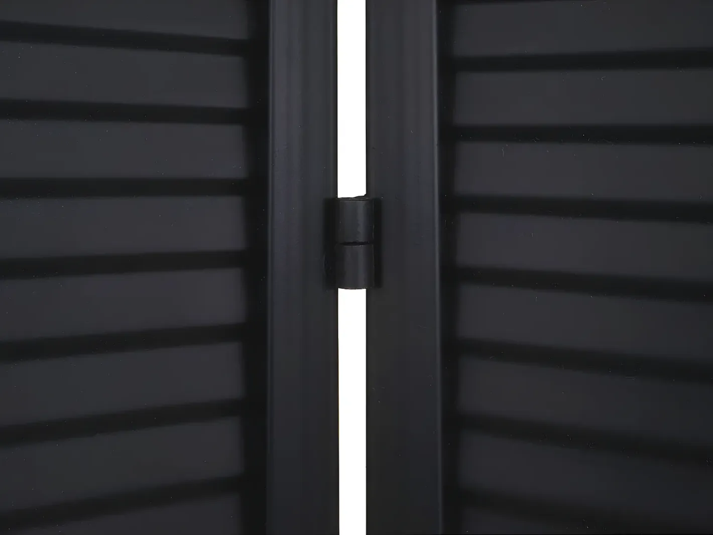 MCW Biombo de jardín -J14, Negro Outlet