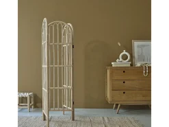 BERAH GETAH Biombo de ratán 126 cm Color natural claro New