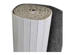 Biombo-Biombo divisor bambú 250x165 cm ES143929 Blanco