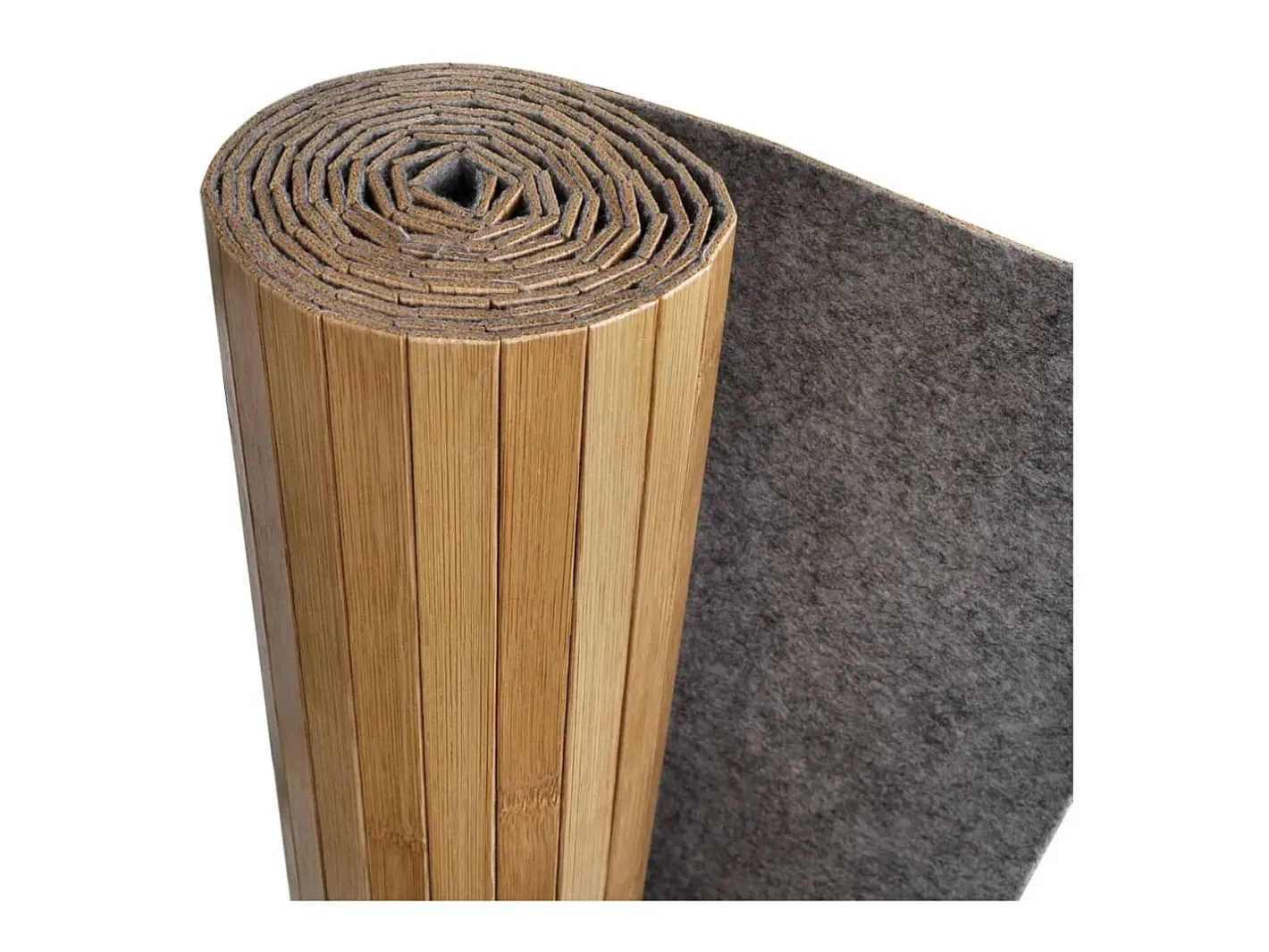 Biombo divisor bambú natural 250x165 cm ES833691 Marru00f3n New