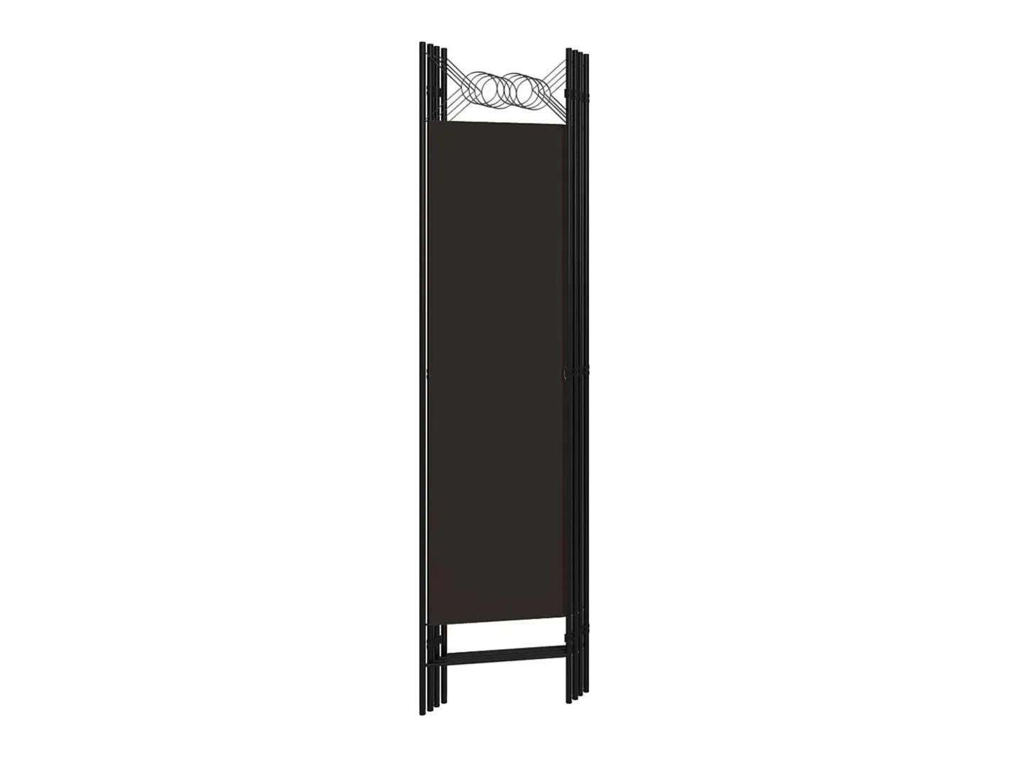 Biombo divisor de 4 paneles marrón 160x180 cm ES180349 Marru00f3n