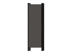 Clearance Biombo divisor de 6 paneles 300x180 cm ES452576 Gris antracita