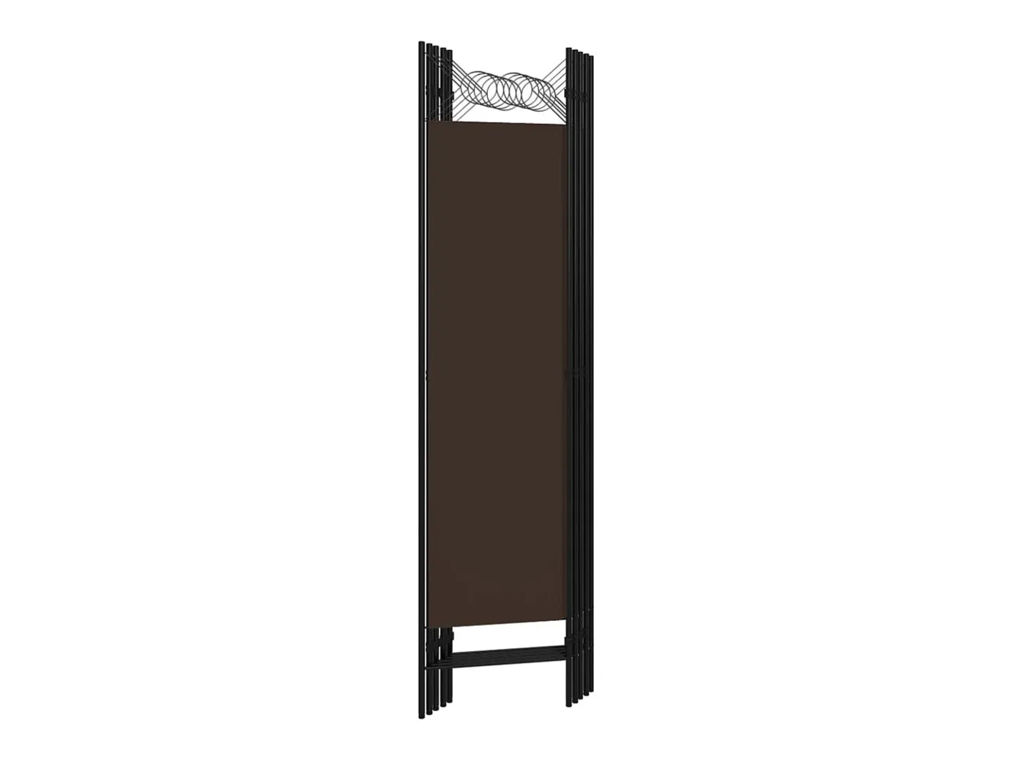 Biombo divisor de 5 paneles marrón 200x180 cm ES148710 Marru00f3n Online