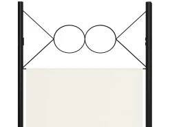 Biombo-Biombo divisor de 4 paneles 160x180 cm ES496126 Blanco