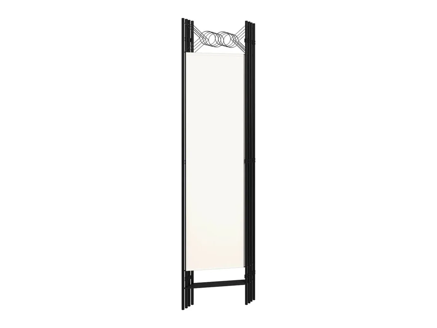 Biombo-Biombo divisor de 4 paneles 160x180 cm ES496126 Blanco