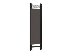 Online Biombo divisor de 5 paneles 200x180 cm ES638366 Gris antracita