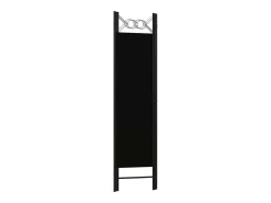 Biombo-Biombo divisor de 3 paneles 120x180 cm ES918574 Negro