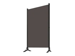 Biombo divisor de 3 paneles antracita 260x180 cm ES621302 Gris Discount