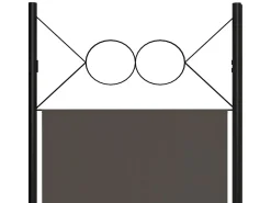 Biombo-Biombo divisor de 3 paneles 120x180 cm ES113514 Gris antracita