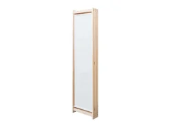 Biombo divisor de 3 paneles de tela color 120x170x4 cm ES844102 Crema New
