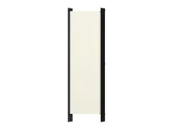 Biombo-Biombo divisor de 4 paneles 200x180 cm ES289842 Blanco