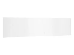 Biombo divisor de bambú 165x800 cm ES857795 Blanco Outlet