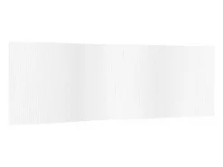 Biombo-Biombo divisor de bambú 165x600 cm ES794897 Blanco