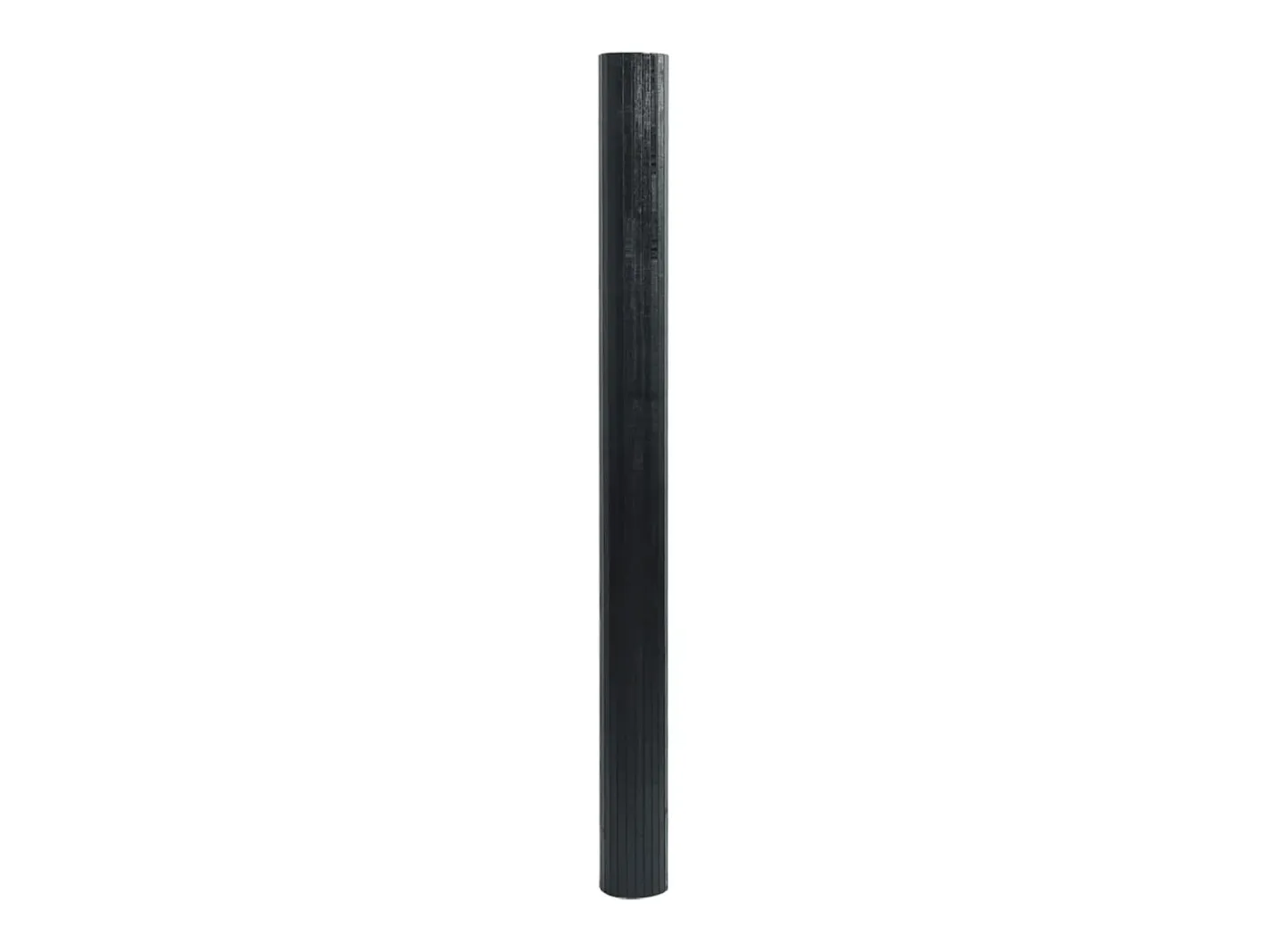 Biombo divisor de bambú 165x250 cm ES751609 Negro New