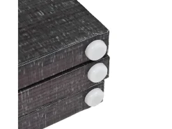 Biombo divisor plegable 228x170 cm plumas blanco y ES483308 Negro Hot