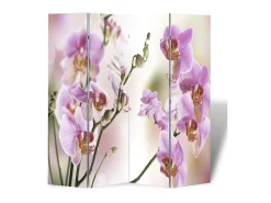 Biombo-Biombo divisor plegable 160x170 cm flores ES803800 Multicolor