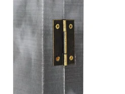 Biombo divisor plegable 200x170 cm bus Londres blanco y negro ES479217 Multicolor