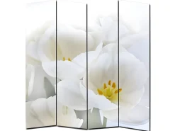 MCW Biombo-Biombo fotográfico Bagheria, 180 x 160 cm, orquídea Multicolor