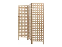 Discount Miliboo Biombo madera natural AKKIKO Color natural claro