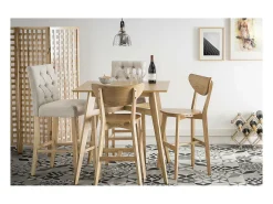 Discount Miliboo Biombo madera natural AKKIKO Color natural claro
