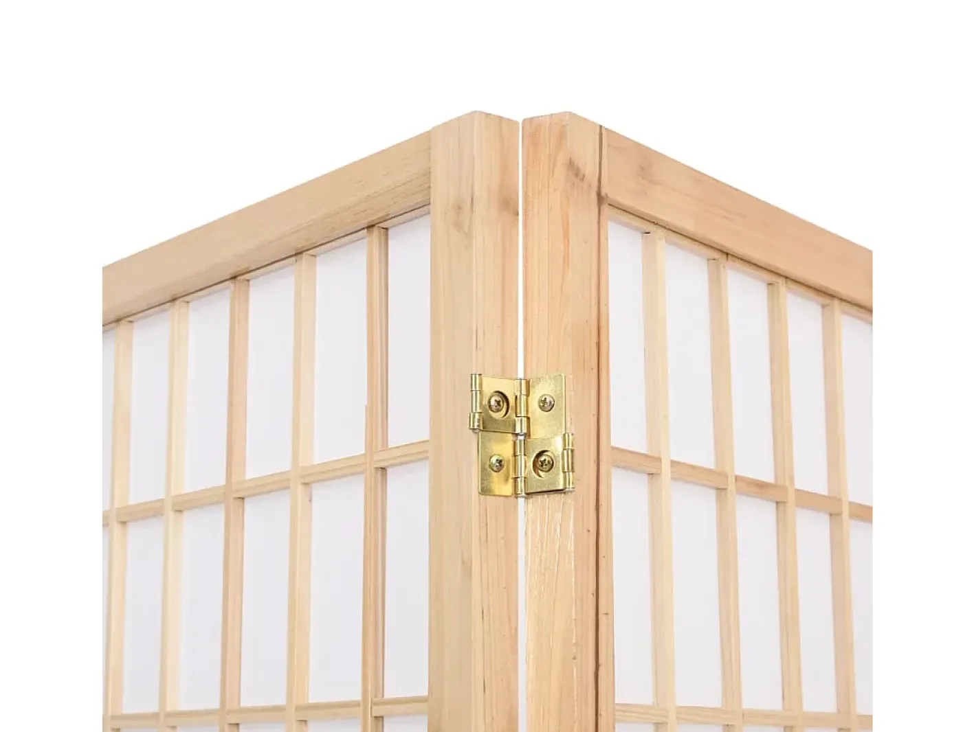 Biombo plegable con 5 paneles estilo japonés 200x170 cm ES979914 Marru00f3n Hot
