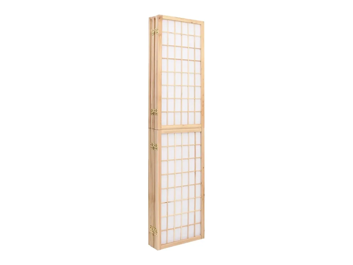Biombo plegable con 5 paneles estilo japonés 200x170 cm ES979914 Marru00f3n Hot
