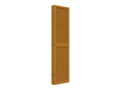 Biombo-Biombo separador de 6 paneles madera maciza paulownia marrón ES625835 Marru00f3n