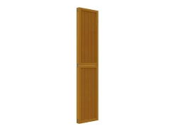 Biombo separador de 4 paneles madera maciza paulownia marrón ES959267 Marru00f3n Discount