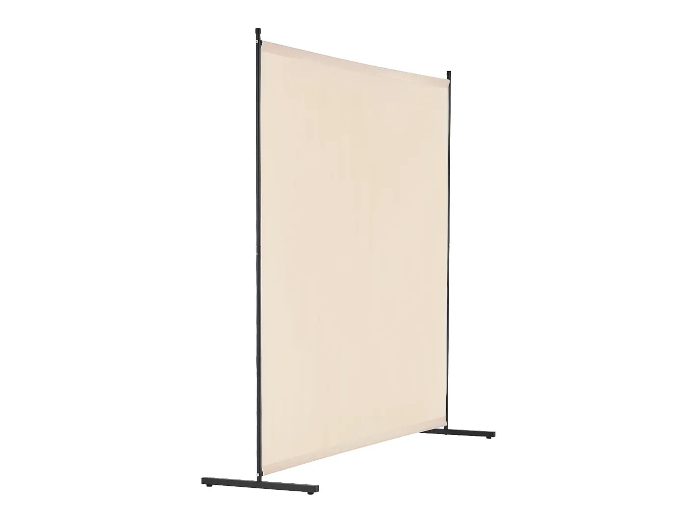 Biombo Separador SucceBuy 6 Pies, Panel Simple De Tela Para Oficina, Dormitorio, Beige New