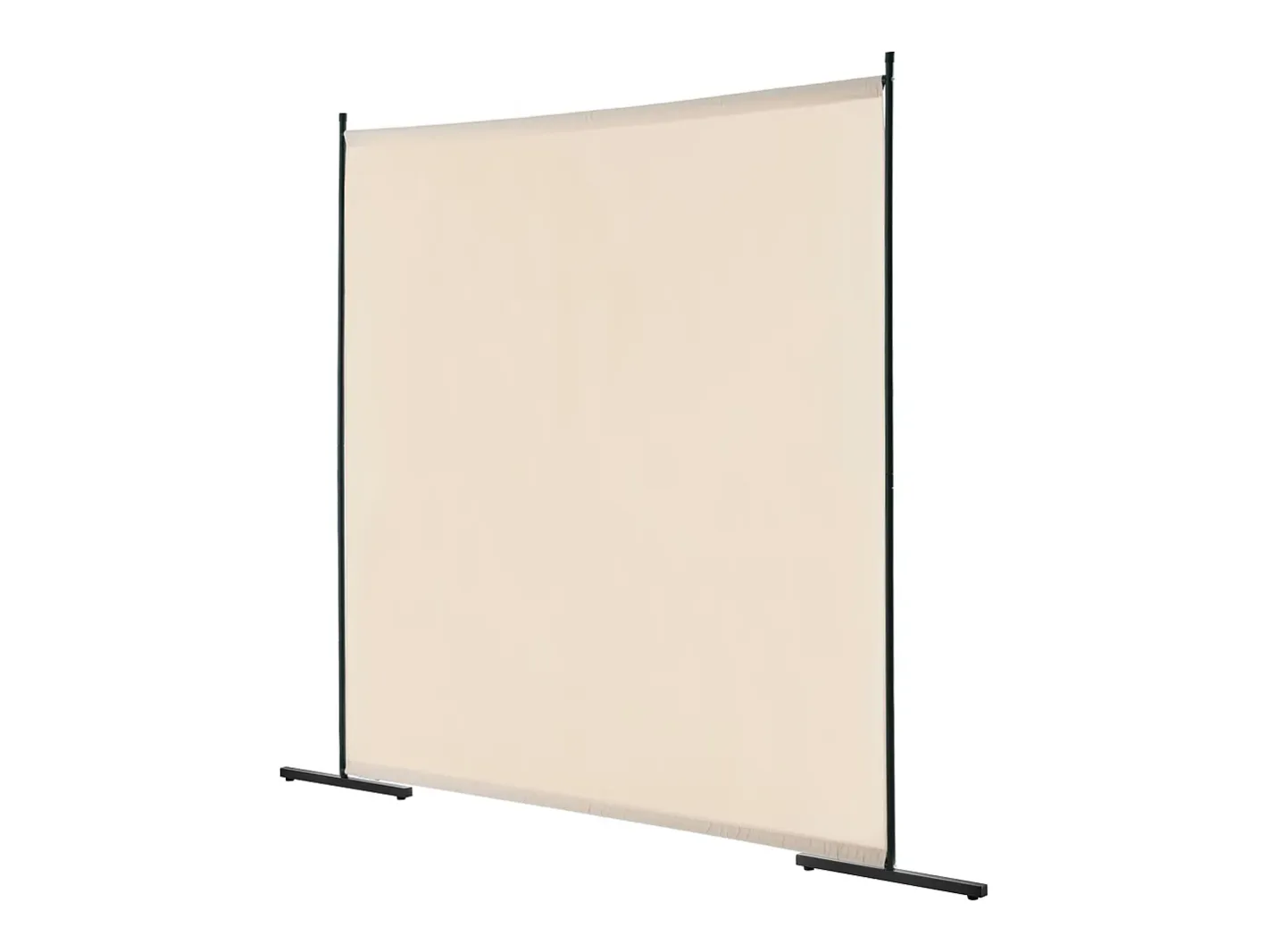 Biombo Separador SucceBuy 6 Pies, Panel Simple De Tela Para Oficina, Dormitorio, Beige New