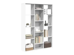 Sale Biombo/librería 100x24x140 cm Blanco