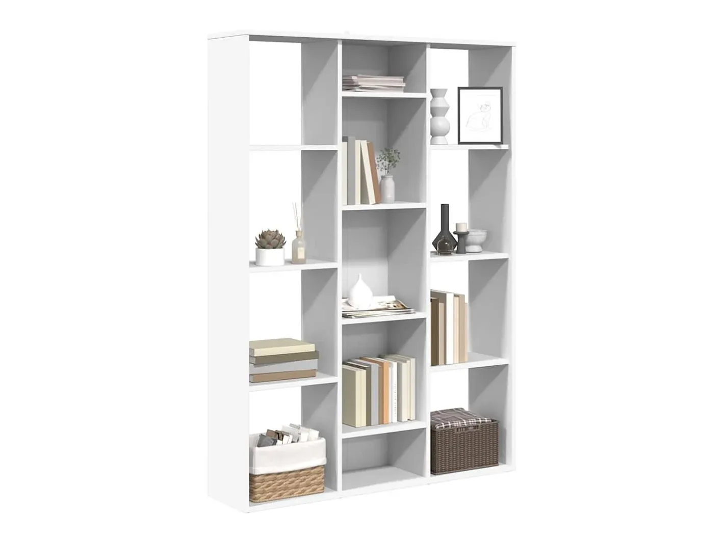 Sale Biombo/librería 100x24x140 cm Blanco