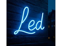 Ledkia Bobina 100m Difusor de Silicona 8mm para Letrero de Neón LED Azul New
