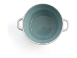 Vajilla-Bol Vita Quid cerámica blanco/ turquesa 50 cl Azul
