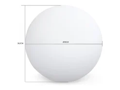 Sweeek Bola luminosa led con pilas para interior/exterior Blanco Outlet