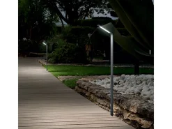 Best Ideal Lux Bolardos Altos LED Exterior Antracita IP54, 4000K Negro