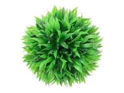 Planta Artificial-Bolas de boj artificial 2 unidades 30 cm ES837271 Verde
