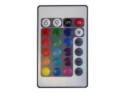 Happy Garden Iluminación Exterior-Bolsa de luz LED Ø 40cm multicolor ADHARA Blanco