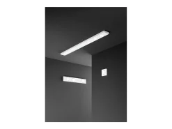 Sale Botón - Plafón LED GX53 máx. 15 W, Cuadrado 11,5 x 11,5 cm, Metal pintado, IP20 - Perenz - Blanco
