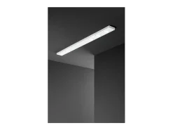 Aplique Para Pared-Botón - Plafón LED 5xGX53 máx. 15 W, Rectangular 120x10 cm, Metal Pintado, IP20 - Perenz - Blanco