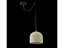 Maytoni Broni Lámpara Colgante de Techo Dome Negra, 1 Luz, E27 Negro Discount