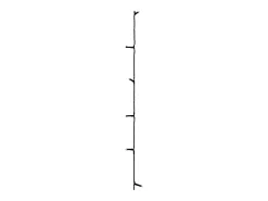 vidaxl Guirnalda Luminosa-Cadena de luces 400 LEDs 40 m 8 efectos de luz blanco cálido