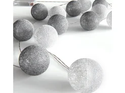 Vicco Guirnalda Luminosa-Cadena de luces 310x310x310 Gris