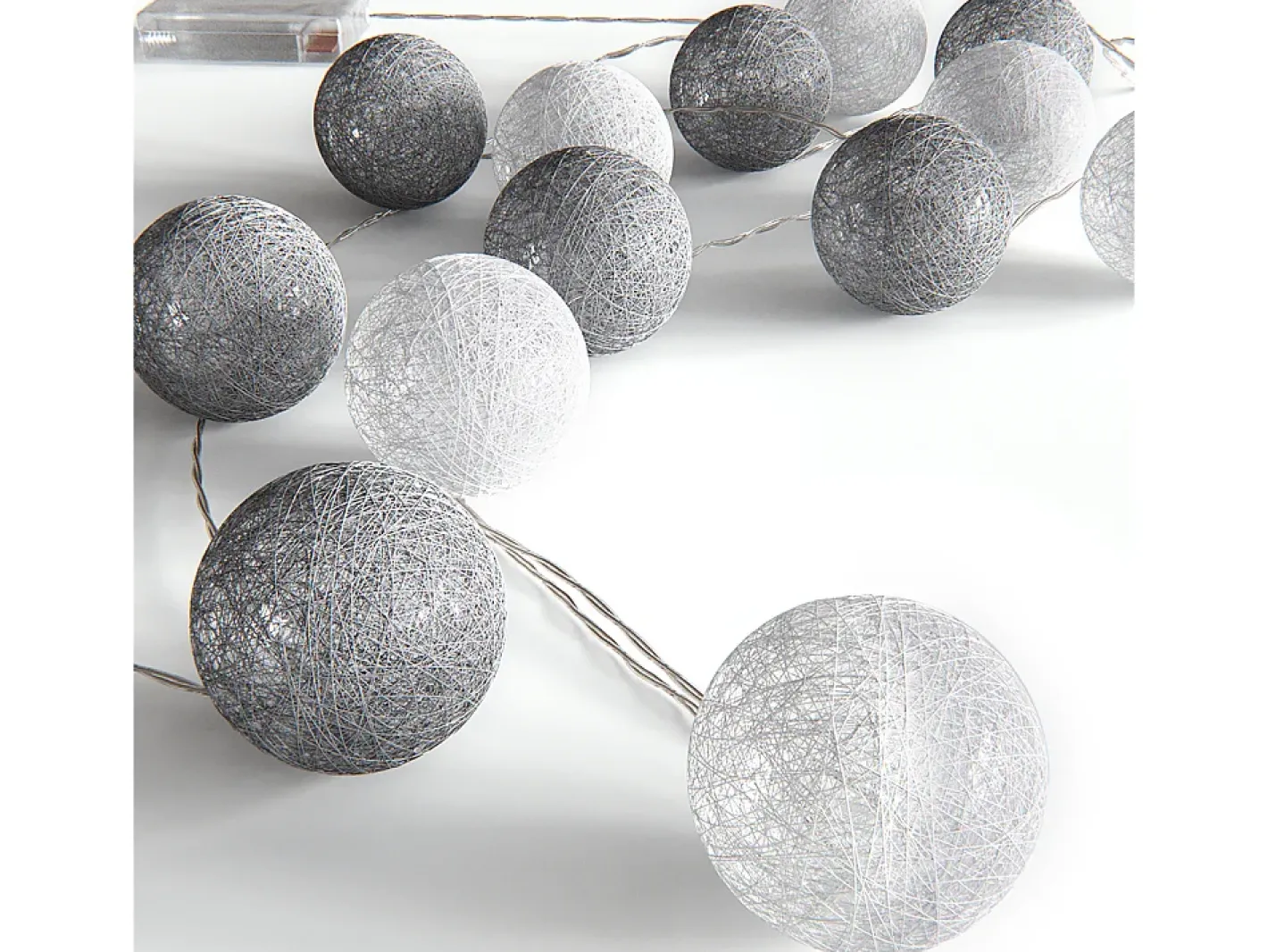 Vicco Guirnalda Luminosa-Cadena de luces 310x310x310 Gris