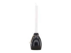 ebuy24 Candelabro Ulricehamn con luz LED negra. Negro Sale
